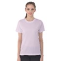 Lavender Blush Pink Color Women s Cotton Tee View1