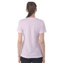 Lavender Blush Pink Color Women s Cotton Tee View2