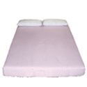 Lavender Blush Pink Color Fitted Sheet (Queen Size) View1