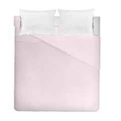 Lavender Blush Pink Color Duvet Cover Double Side (full/ Double Size) by SpinnyChairDesigns