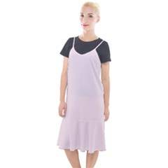 Lavender Blush Pink Color Camis Fishtail Dress by SpinnyChairDesigns