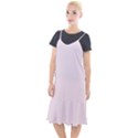 Lavender Blush Pink Color Camis Fishtail Dress View1