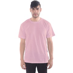 Baby Pink Color Men s Sport Mesh Tee