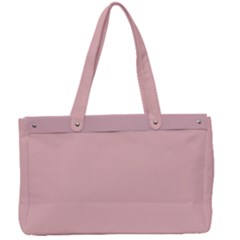 Baby Pink Color Canvas Work Bag by SpinnyChairDesigns