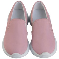 Baby Pink Color Kids Lightweight Slip Ons by SpinnyChairDesigns