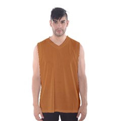 True Light Brown Color Men s Basketball Tank Top by SpinnyChairDesigns