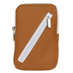 True Light Brown Color Belt Pouch Bag (large) by SpinnyChairDesigns