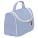 Light Steel Blue Color Satchel Handbag View2