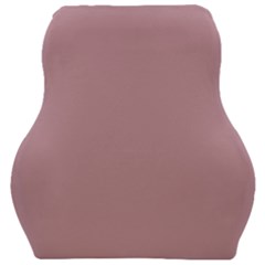 True Mauve Color Car Seat Velour Cushion  by SpinnyChairDesigns