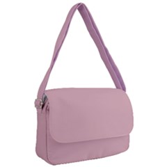 True Mauve Color Courier Bag by SpinnyChairDesigns