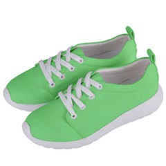 Mint Green Color Women s Lightweight Sports Shoes by SpinnyChairDesigns