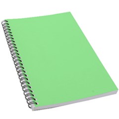 Mint Green Color 5 5  X 8 5  Notebook by SpinnyChairDesigns