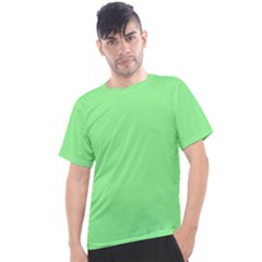 Mint Green Color Men s Sport Top by SpinnyChairDesigns