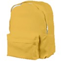 True Mustard Yellow Color Giant Full Print Backpack View4