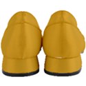 True Mustard Yellow Color Women s Bow Heels View4