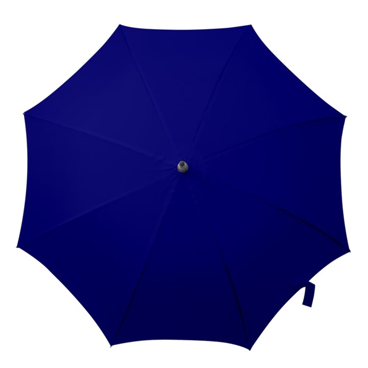 True Navy Blue Color Hook Handle Umbrellas (Large)