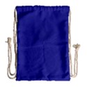 True Navy Blue Color Drawstring Bag (Large) View1