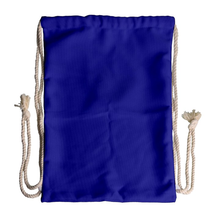 True Navy Blue Color Drawstring Bag (Large)