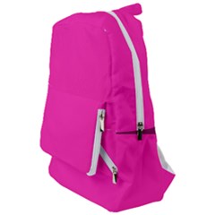 Neon Pink Color Travelers  Backpack by SpinnyChairDesigns