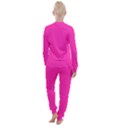 Neon Pink Color Women s Lounge Set View2