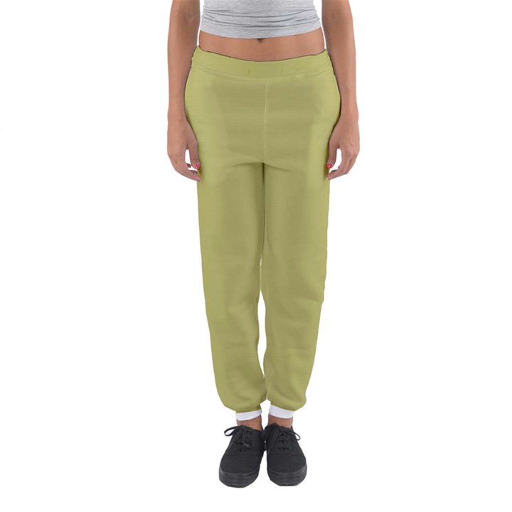 Olive Green Color Women s Jogger Sweatpants