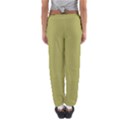 Olive Green Color Women s Jogger Sweatpants View2