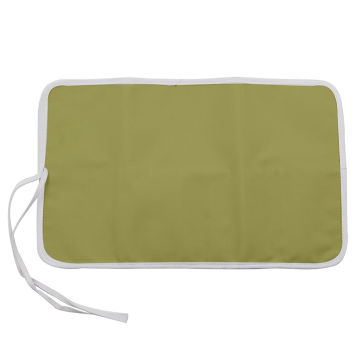 Olive Green Color Pen Storage Case (M)