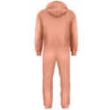 True Peach Color Hooded Jumpsuit (Men)  View2