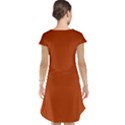 True Rust Color Cap Sleeve Nightdress View2