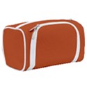 True Rust Color Toiletries Pouch View2