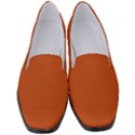 True Rust Color Women s Classic Loafer Heels View1