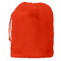 Scarlet Red Color Drawstring Pouch (3XL) View2