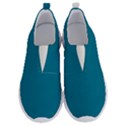 True Teal Blue Color No Lace Lightweight Shoes View1