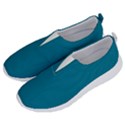 True Teal Blue Color No Lace Lightweight Shoes View2