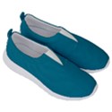 True Teal Blue Color No Lace Lightweight Shoes View3