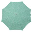 Biscay Green Texture  Straight Umbrellas View1