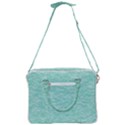 Biscay Green Texture  Cross Body Office Bag View3