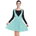 Biscay Green Texture  Plunge Pinafore Dress View1