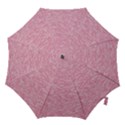 Blush Pink Textured Hook Handle Umbrellas (Medium) View1