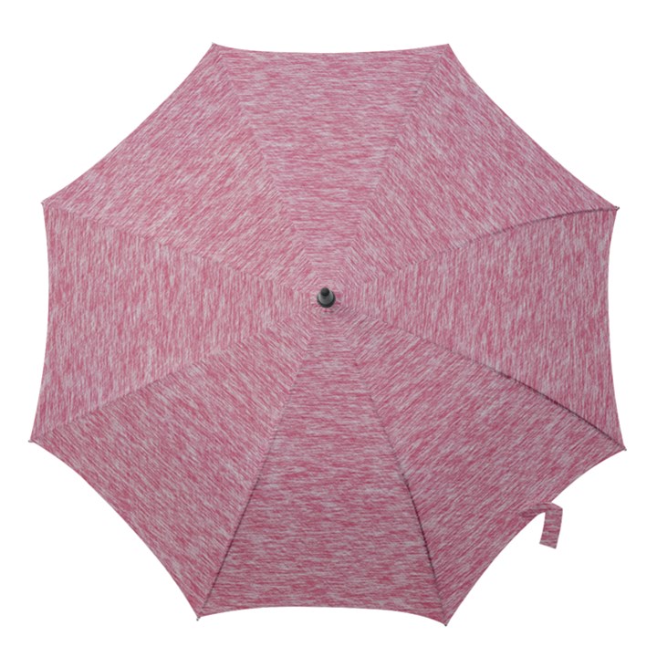 Blush Pink Textured Hook Handle Umbrellas (Medium)