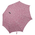 Blush Pink Textured Hook Handle Umbrellas (Medium) View2