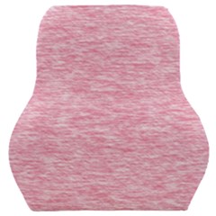 Blush Pink Textured Car Seat Back Cushion  by SpinnyChairDesigns