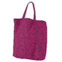 Fuschia Pink Texture Giant Grocery Tote View2