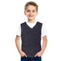 Black Color Texture Kids  SportsWear View1