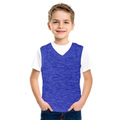 Cobalt Blue Color Texture Kids  Sportswear by SpinnyChairDesigns