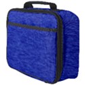 Cobalt Blue Color Texture Full Print Lunch Bag View4