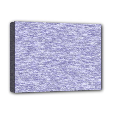 Light Purple Color Textured Deluxe Canvas 16  X 12  (stretched)  by SpinnyChairDesigns