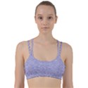 Light Purple Color Textured Line Them Up Sports Bra View1