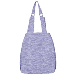 Light Purple Color Textured Center Zip Backpack by SpinnyChairDesigns