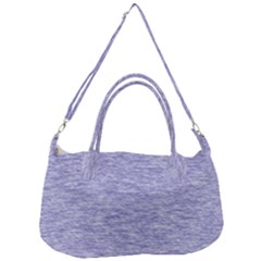 Light Purple Color Textured Removal Strap Handbag by SpinnyChairDesigns